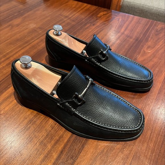 Men's Salvatore Ferragamo Black Loafer (Size 7) - Picture 1 of 5